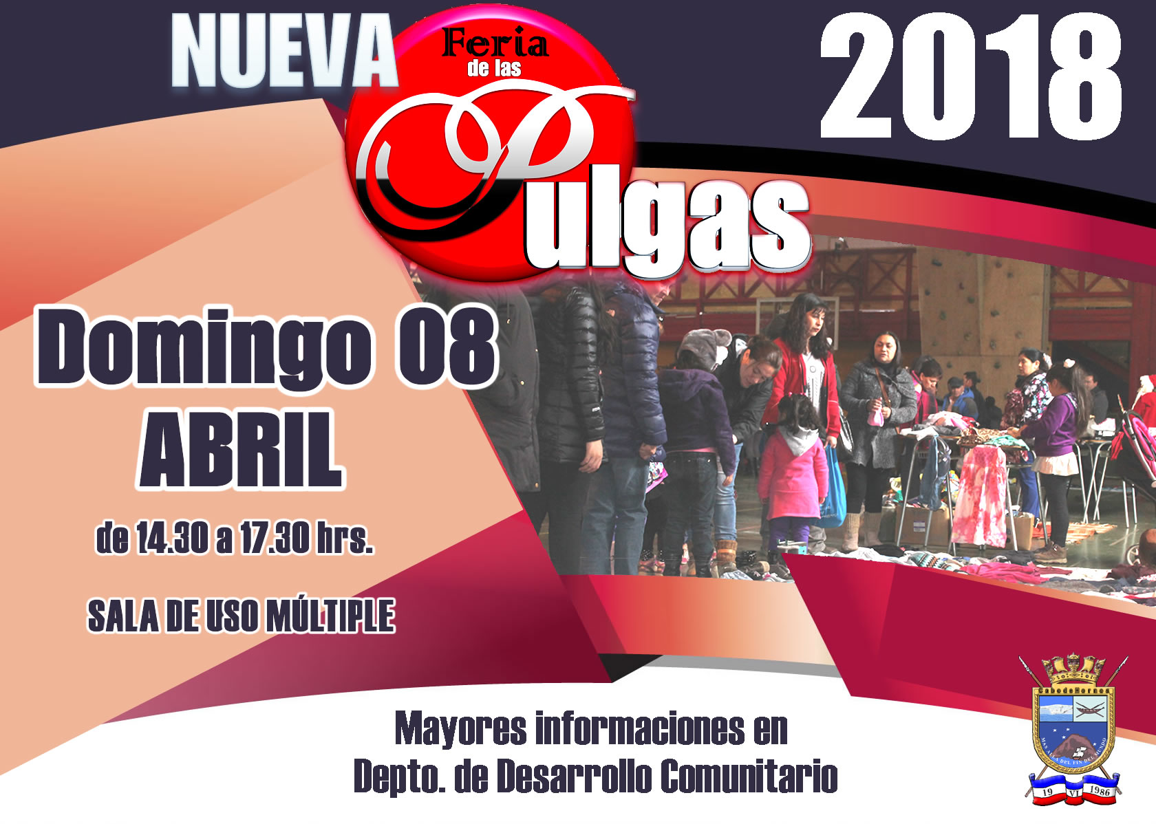 ESTE DOMINGO SE VIENE LA PRIMERA FERIA DE LAS PULGAS DEL 2018